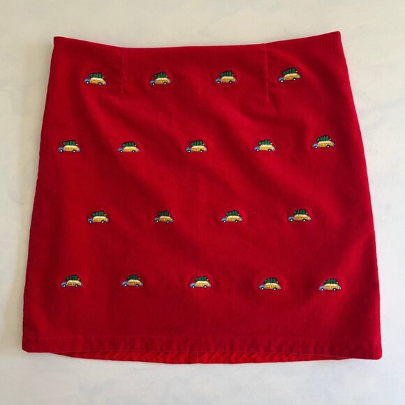 Dresses & Skirts - Castaway Nantucket Island Ali Corduroy Car Christmas Tree Skirt